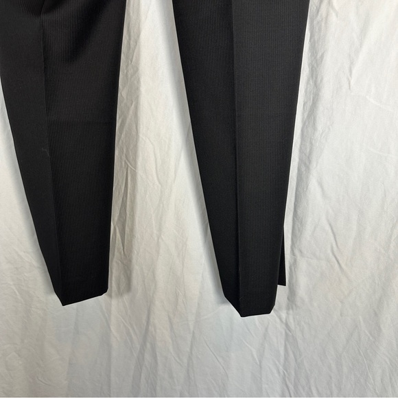 Collection Michael Strahan Dress Pants Slacks 38x32 Striped Black NWT - Picture 3 of 7